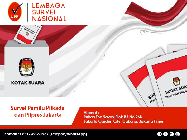 Survei Pemilu Pilkada dan Pilpres Jakarta
