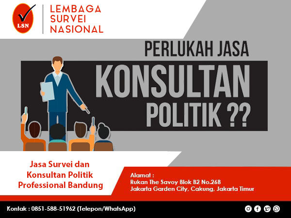 Jasa Survei dan Konsultan Politik Professional Bandung