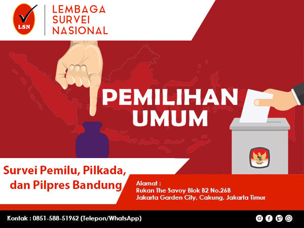 Survei Pemilu Pilkada dan Pilpres Bandung
